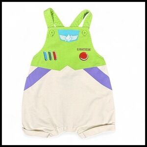 BoxLunch Disney Pixar Toy Story‎ Buzz Lightyear Costume Overalls Baby Cosplay 9M